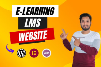 do advance build lms elearning website with learndash or tutor lms