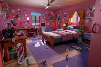 make fabulous 3d environment in unreal for you