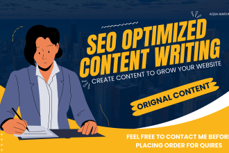 do professional SEO website content articles copywriting