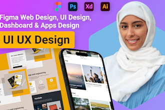 do figma landing page, saas website, figma website design