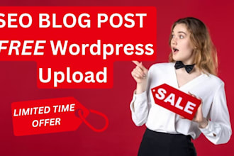 be SEO content writer for article writing or blog writing free wordpress upload