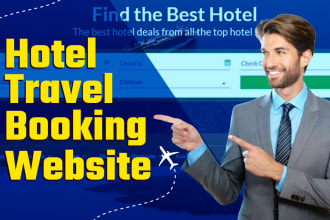 do wordpress hotel booking, tour travel website, vacation rental, airbnb clone