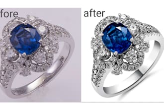 do high quality professional jewelry retouching