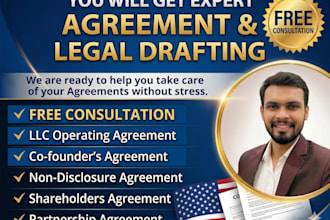 draft llc operating agreement, partnership, nda founders, shareholder agreement
