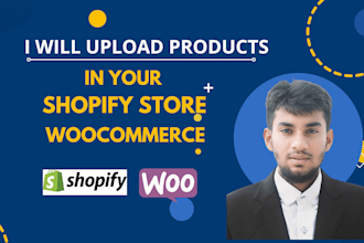 do shopify product upload manually to your shopify store