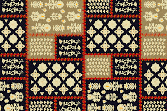 make seamless pattern design for fabric and prints