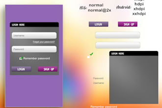 slice UI for android ios and website