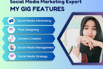 be your social media marketing manager