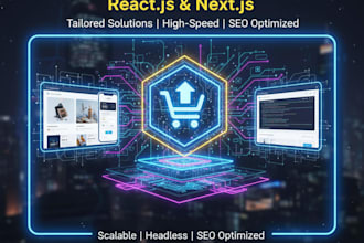 build a custom ecommerce solution using react js and next js