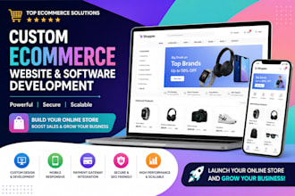 build a custom ecommerce solution using react js and next js