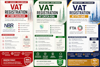 do vat registration for bahrain nbr, saudi zatca and uae fta