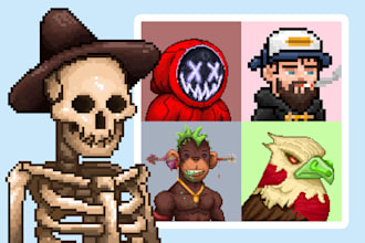 create your pixel nft art and generate your nft collection with metadata