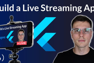 develop live streaming app, event booking app, event management app, conference