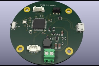 design professional printed circuit boards using altium, kicad, proteous