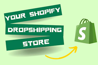 build automated shopify dropshipping store