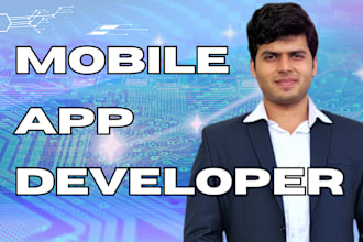develop ai android ios mobile app using flutter react native app development