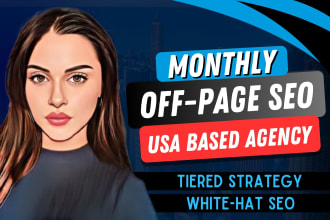 provide monthly high authority white hat dofollow SEO backlinks service