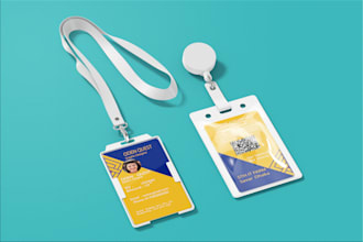 design specialist in business card and id card