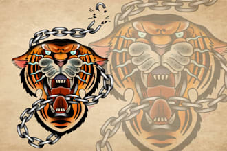 design a traditional tattoo for you