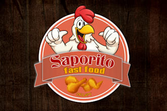 design restaurant food logo