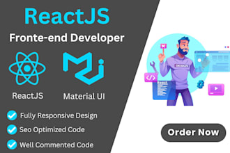 create react js website using material ui with sass