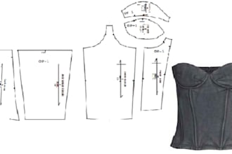 make all kind of clothing sewing pattern with cad grading