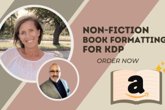 format your nonfiction book for amazon KDP