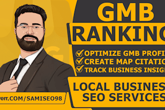 google business profile for local SEO and create map citations