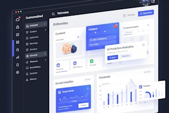 design and develop a laravel cms using filament or nova dashboard