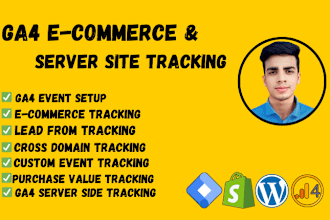 google analytics setup, ga4 ecommerce tracking, ga4 server side tracking, GTM