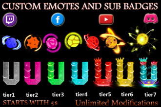 make twitch sub badges, subscriber badges, sub badges