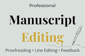 proofread and copyedit your short story, novel, or book