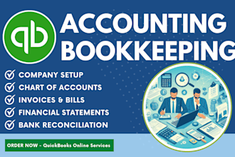 do monthly bookkeeping and accounting in quickbooks, xero, and wave