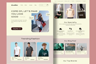 design modern UI UX for your app or website