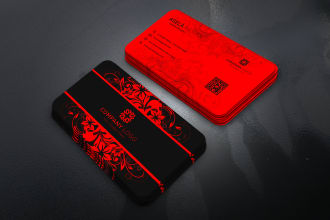 do an outstanding and unique business card