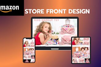 create amazon store front design, amazon ebc