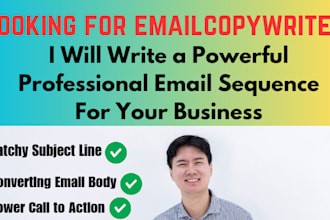 write a powerful email sequence to drive sales
