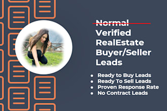 provide real estate verified buyer and seller prospects