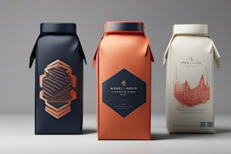 do packaging box design, product box design, mailer box,