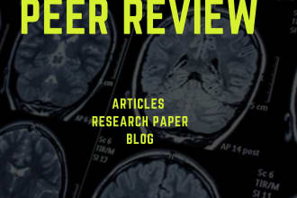 peer review your medical research
