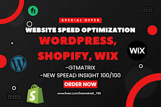 do wordpress site speed optimization, page speed, gtmetrix
