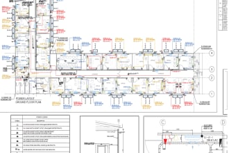 prepare the mep shop drawings