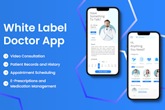 develop a white label doctor app like amwell