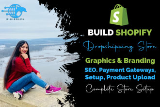build dropshipping and personal product shopify store