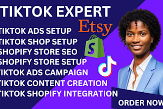 set up tiktok shop, US tiktok shop, UK tiktok expert, tiktok print on demand