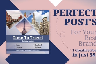 design stunning and creative ad images , posts