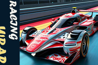 design racing car wrap, livery car wrap, vehicle wrap, itasha car wrap