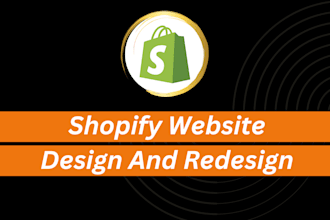 build ecommerce website shopify