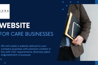 do a website for your care business