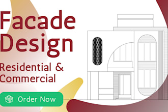 design facade and elevation in architecture projects